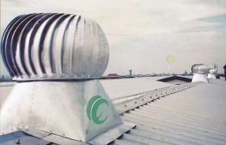 Pemasangan Turboair Turbine Ventilator proyek 111